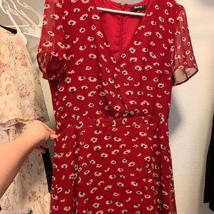 Madewell Red Dress
